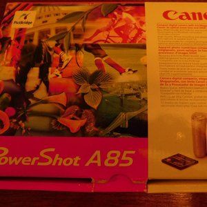 CANON POWERSHOT A85   4.0 MEGA PIXELS